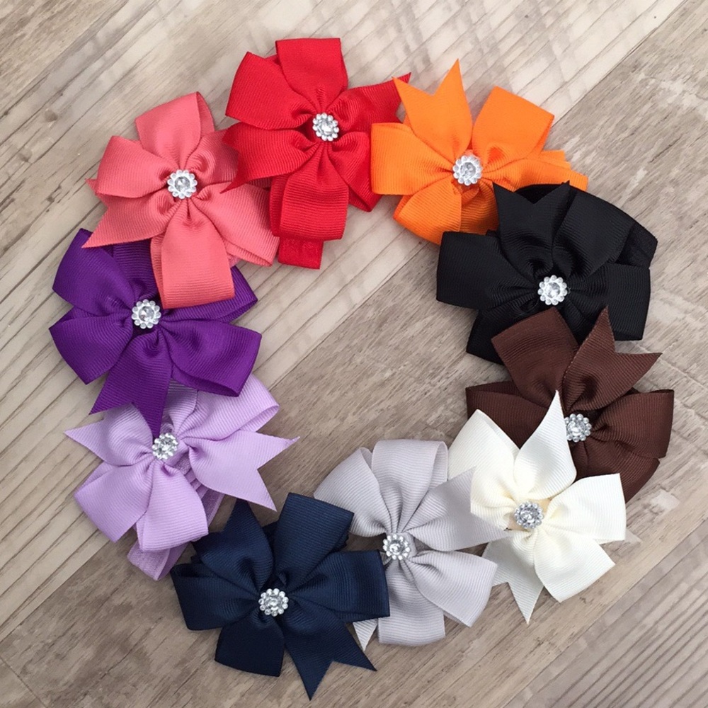 infant girl headbands set